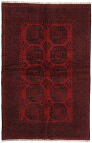 153X235 Alfombra Oriental Afghan Fine Rojo Oscuro (Lana, Afganistán) Carpetvista