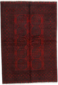  165X236 Afghan Fine Rug Dark Red Afghanistan Carpetvista