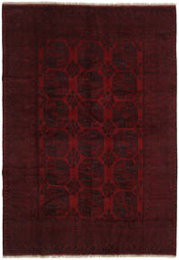  202X288 Medallion Afghan Fine Rug Wool, Carpetvista