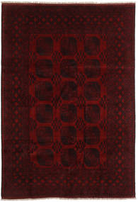 Afghan Fine Rug 199X290 Dark Red Wool, Afghanistan Carpetvista