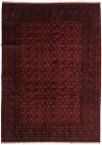  203X285 Medallion Afghan Fine Rug Wool, Carpetvista