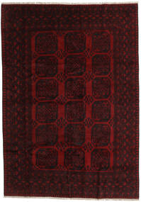 Afghan Fine Rug 202X287 Dark Red Wool, Afghanistan Carpetvista