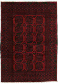  205X286 Medallion Afghan Fine Rug Wool, Carpetvista