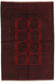 160X237 Alfombra Afghan Fine Oriental Rojo Oscuro (Lana, Afganistán) Carpetvista