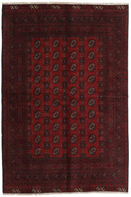  156X236 Afghan Fine Teppich Dunkelrot Afghanistan Carpetvista