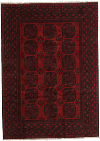  201X283 Medaillon Afghan Fine Teppich Wolle, Carpetvista