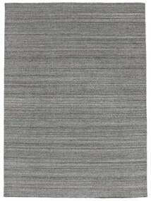  160X230 Enkeltfarvet Vaskbart Petra Tæppe - Mørkegrå