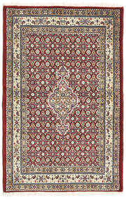 78X119 Alfombra Moud Oriental Beige/Rojo (Lana, Persia/Irán) Carpetvista