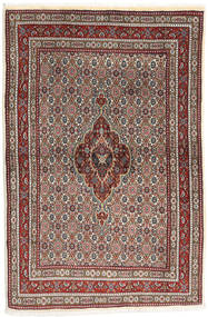 100X150 Tappeto Moud Orientale Rosso/Marrone (Lana, Persia/Iran) Carpetvista