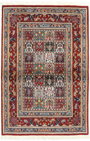  Orientalischer Moud Teppich 98X145 Wolle, Persien/Iran Carpetvista