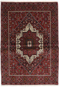  103X146 Gholtogh Teppich Dunkelrot/Rot Persien/Iran Carpetvista