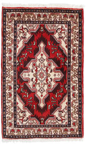 Alfombra Oriental Asadabad 57X92 Rojo/Rojo Oscuro (Lana, Persia/Irán)