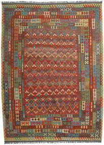  Kilim Afghan Old Style Rug 255X350 Wool Large Carpetvista