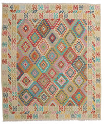  249X292 Grande Kilim Afegão Old Style Tapete Lã, Carpetvista