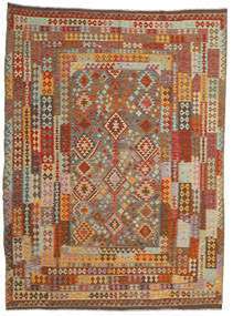 絨毯 オリエンタル キリム アフガン オールド スタイル 256X344 大きな (ウール, アフガニスタン)