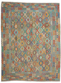 303X393 Kelim Afghan Old Style Tæppe Orientalsk Stort (Uld, Afghanistan) Carpetvista