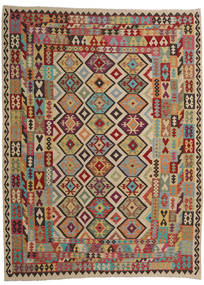 Kilim Afghan Old Style Rug 257X343 Large Wool, Afghanistan Carpetvista