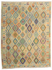 Kelim Afghan Old Style Teppe 257X344 Stort Ull, Afghanistan Carpetvista