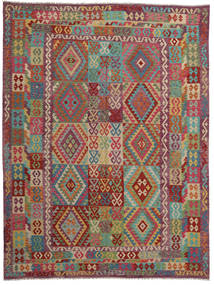 Kilim Afghan Old Style Rug 258X338 Large Wool, Afghanistan Carpetvista