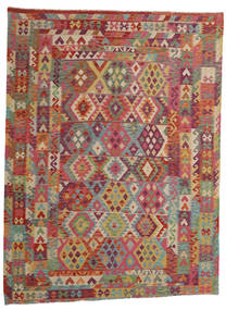 Kelim Afghan Old Style Vloerkleed 253X333 Groot Wol, Afghanistan Carpetvista
