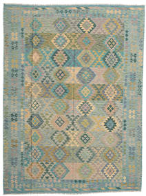 263X353 Kilim Afghan Old Style Rug Oriental Large (Wool, Afghanistan) Carpetvista