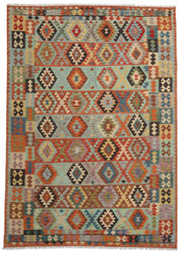  251X350 Large Kilim Afghan Old Style Rug Wool, Carpetvista