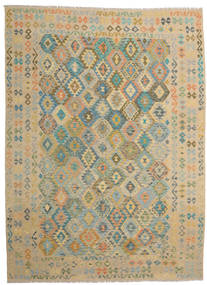 251X343 Kilim Afghan Old Style Rug Oriental Large (Wool, Afghanistan) Carpetvista