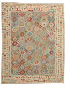  Kilim Afghan Old Style Rug 280X359 Wool Large Carpetvista