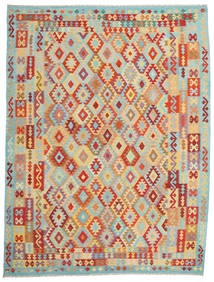 Kilim Afghan Old Style Rug 265X347 Large Wool, Afghanistan Carpetvista