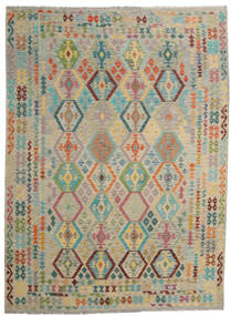 255X346 Groß Kelim Afghan Old Stil Teppich Wolle, Carpetvista