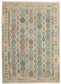250X347 Kilim Afghan Old Style Rug Oriental Large (Wool, Afghanistan) Carpetvista