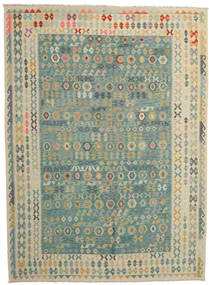  272X373 Grande Kilim Afegão Old Style Tapete Lã, Carpetvista