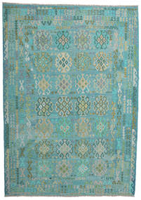 Tapete Oriental Kilim Afegão Old Style 259X369 Grande (Lã, Afeganistão)