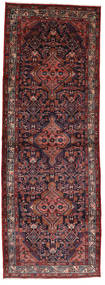 112X320 Asadabad Orientalisk Hallmatta Röd/Mörkröd (Ull, Persien/Iran) Carpetvista