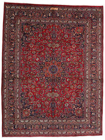  302X393 Maschad Teppich Rot/Dunkelrot Persien/Iran Carpetvista