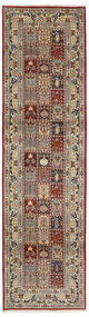 80X295 Moud Teppich Orientalischer Läufer (Wolle, Persien/Iran) Carpetvista