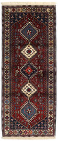 Yalameh Teppich 89X214 Läufer Wolle, Persien/Iran Carpetvista