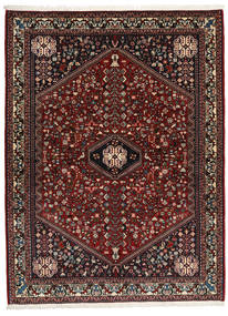 155X208 Abadeh Sherkat Farsh Rug Oriental Dark Red/Red (Wool, Persia/Iran) Carpetvista