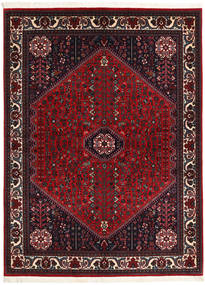 Abadeh Sherkat Farsh Matta 154X202 Mörkröd/Röd Ull, Persien/Iran Carpetvista