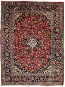 255X338 絨毯 カシャン オリエンタル レッド/ダークピンク 大きな (ウール, ペルシャ/イラン) Carpetvista
