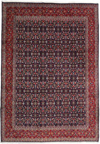  Keshan Teppich 241X347 Persischer Wollteppich Rot/Dunkelrosa Groß Carpetvista