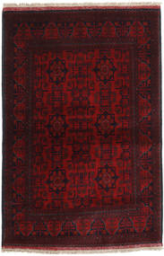 Tappeto Orientale Afghan Khal Mohammadi 103X153 Rosso Scuro (Lana, Afghanistan)