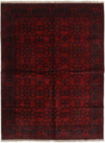 Tapis Afghan Khal Mohammadi 175X235 Rouge Foncé (Laine, Afghanistan)