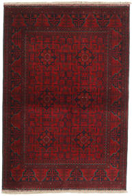  103X151 Afghan Khal Mohammadi Matot Matto Tummanpunainen/Punainen Afganistan Carpetvista