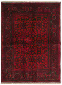 Tapis Afghan Khal Mohammadi 149X201 Rouge Foncé (Laine, Afghanistan)