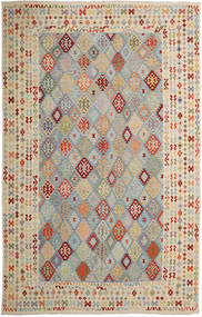 350X547 Kilim Afghan Old Style Rug Oriental Large (Wool, Afghanistan) Carpetvista