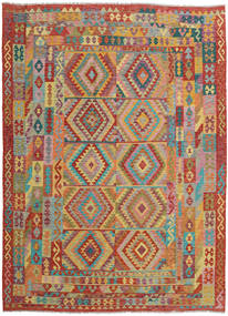  キリム アフガン オールド スタイル 絨毯 250X337 ウール 大 Carpetvista
