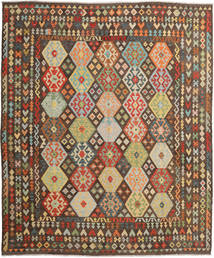  312X376 Groot Kelim Afghan Old Style Vloerkleed Wol, Carpetvista