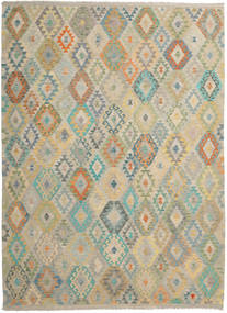 251X348 Kilim Afghan Old Style Rug Oriental Large (Wool, Afghanistan) Carpetvista