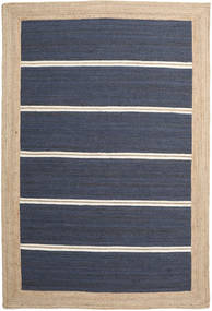 Frida Stripe インドア/アウトドア用ラグ 200X300 ブルー ストライプ 絨毯